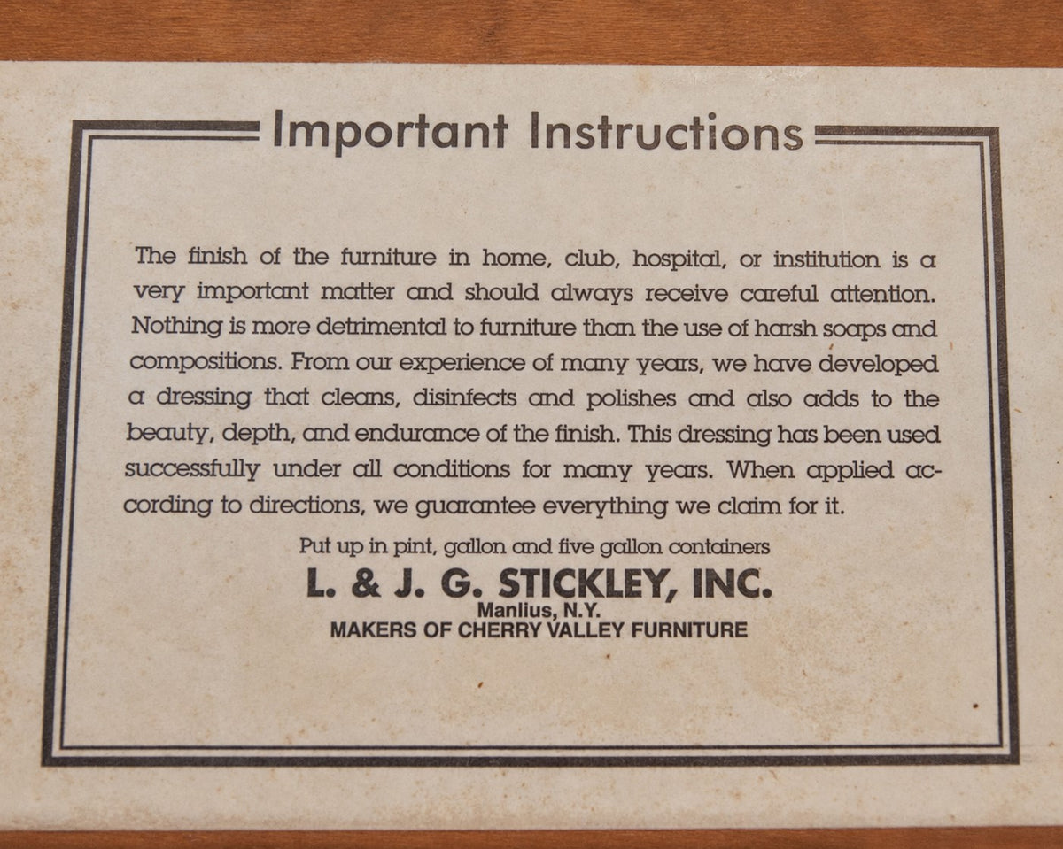 Stickley Mission Lighted China Cabinet in Cherry with Butterfly Joinery