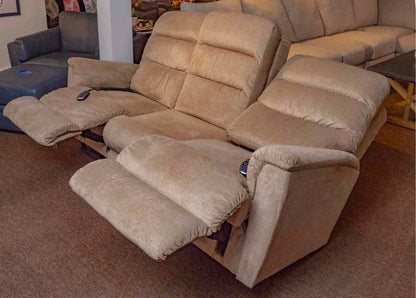 La-Z-Boy (2) Seat Power Recliner rBeige Upholstered Sofa