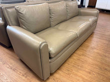 Hancock and Moore 3-Seat Leather Sofa in Putty