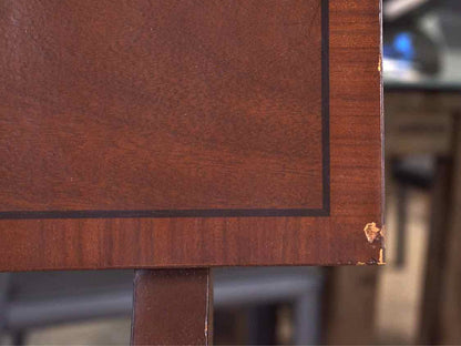 Set of 12 Hickory Chair 'Blix' Dining Chairs in 'Chocolate' Finish