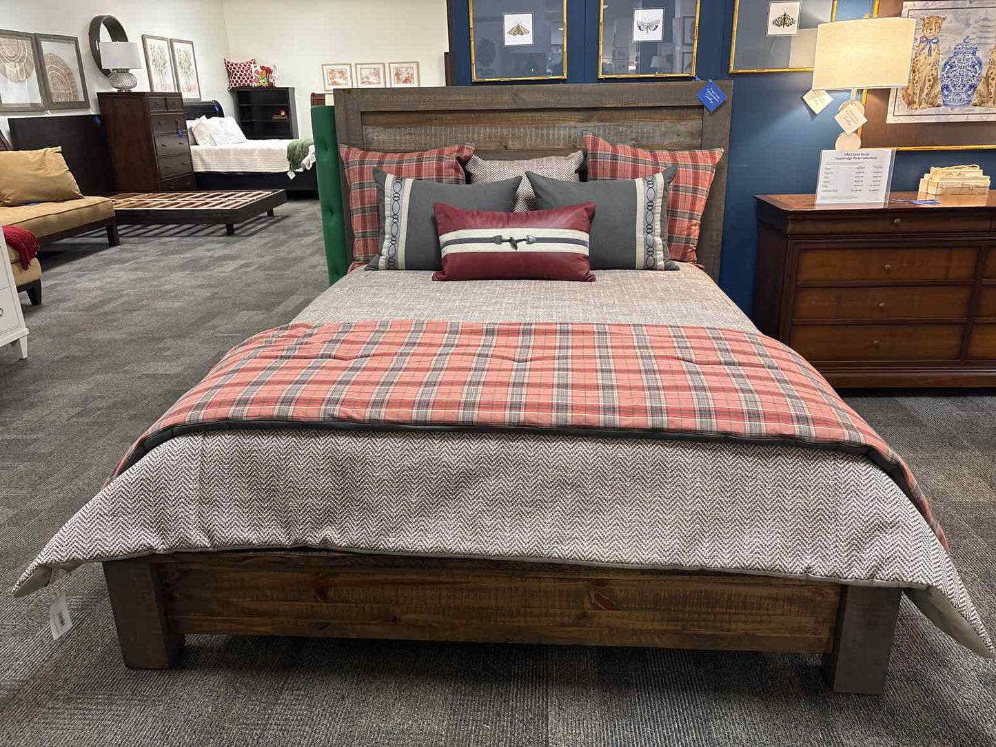 IFD 'Loft' Brown Queen Bed