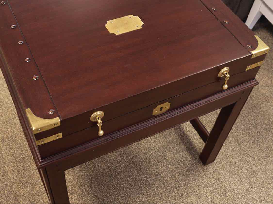 Modern History 'Chesapeake' Mahogany Side Table