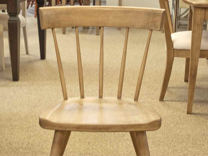 Set of 6 Gat Creek "Lana" Maple Dining Chairs in Classic Barley Finish