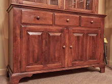 Nichols & Stone 2 Glass Doors, 2 Drawers, 2 Lower Panel  Doors  Hutch