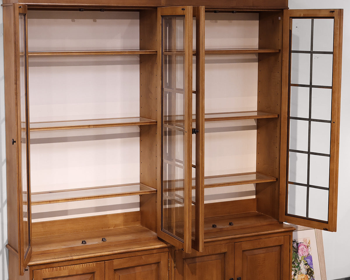 Ethan Allen Villa Double Library Bookcase