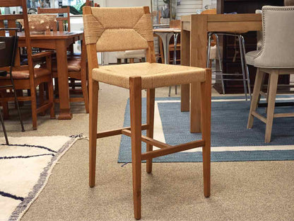 Pair of Serena & Lily 'Portside' Counter Stools