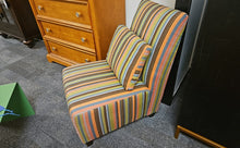 ABC Carpet & Home Striped Slipper Chair