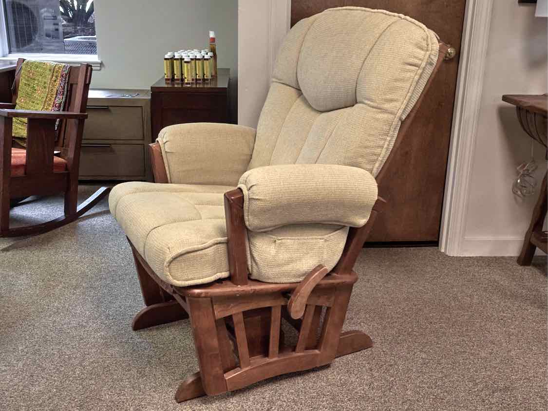 Shermag Rocker Recliner with Ottoman