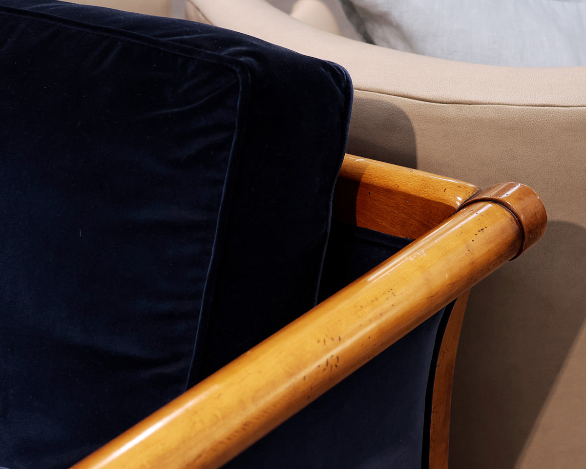 Full Size Bierdermeir Style Sleeper Sofa