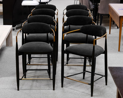 Set of 8 Arhaus 'Jagger' Counter Stools