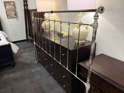 Charles P. Rogers Iron King Headboard
