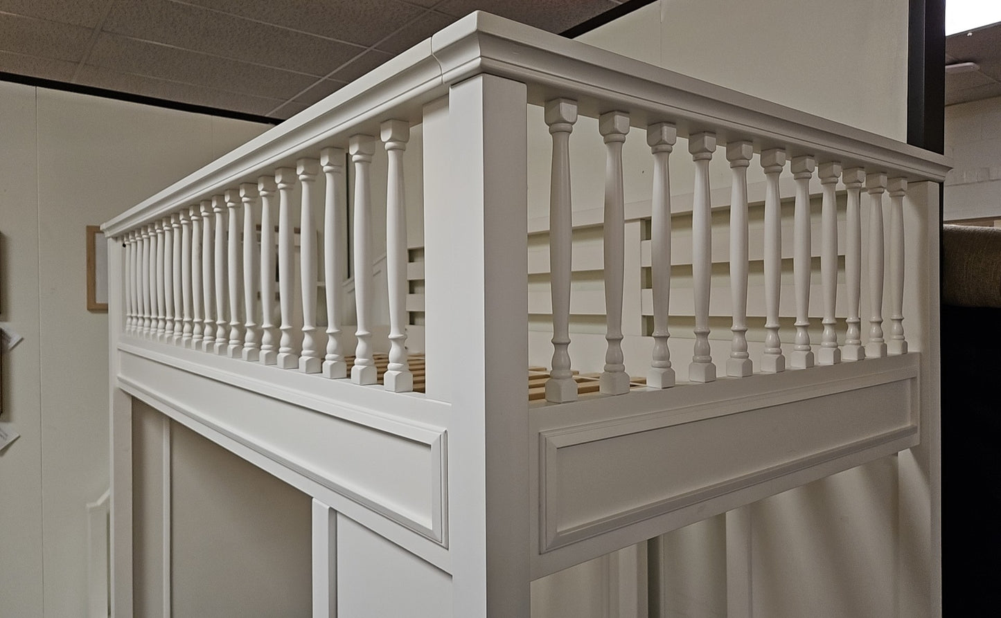 PB Kids 'Filmore' Stair Loft Bed & Lower Bed Set