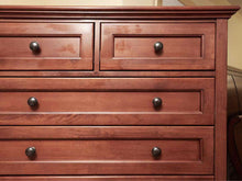 Whittier Woods 'McKenzie'Glazed Antique Cherry Finish 6 Drawer  Chest