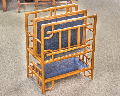 Faux Bamboo Magazine/Newspaper Rack