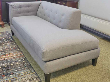 Jonathan Louis Right Arm Chaise in Grey