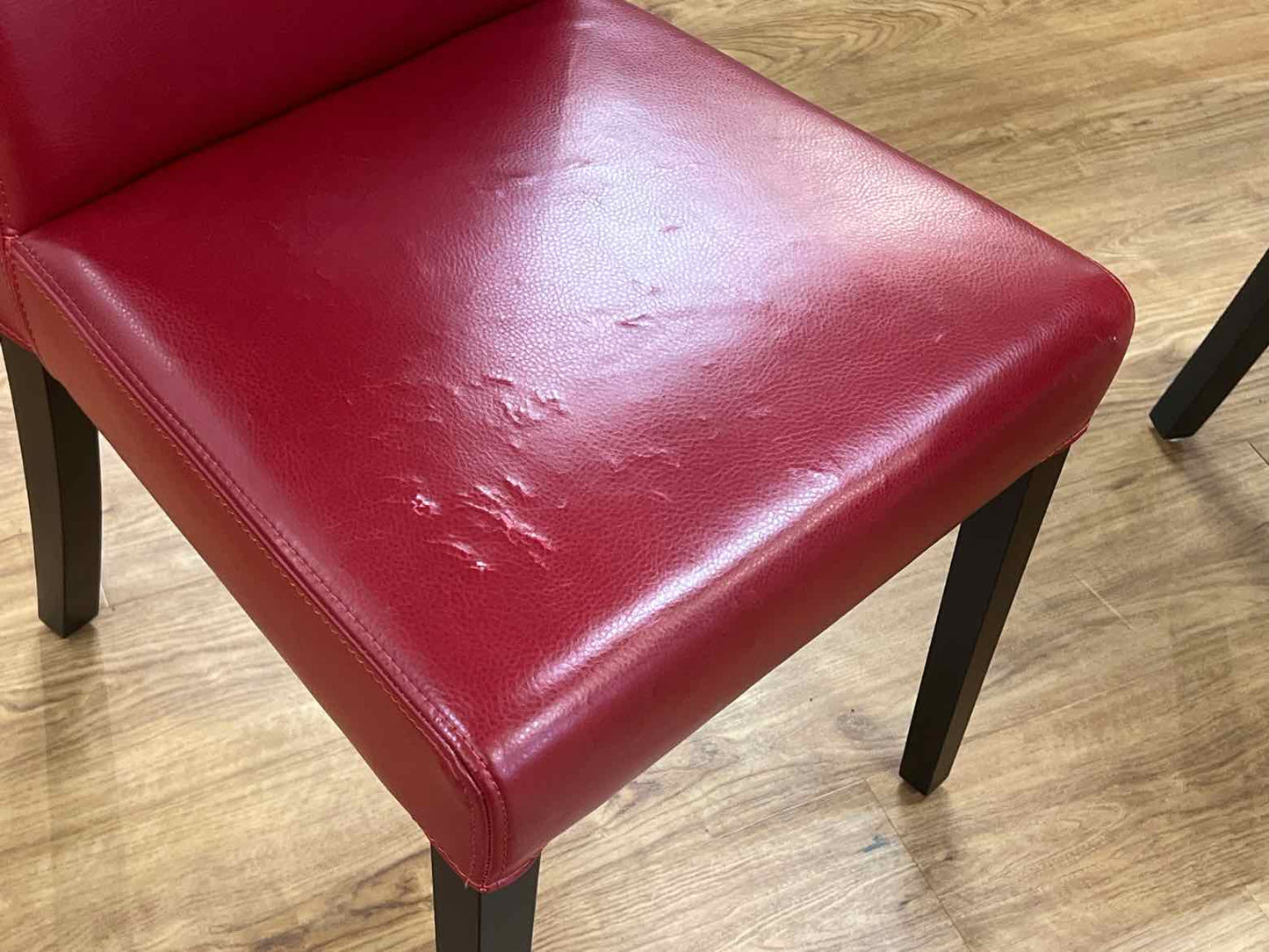 Set of 6 Crate & Barrel 'Parsons' Dining Chairs