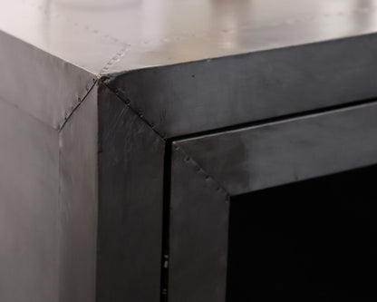 Restoration Hardware La Salle Metal Wrapped Sideboard