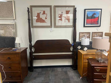 Mahogany 4-Poster Queen Bed