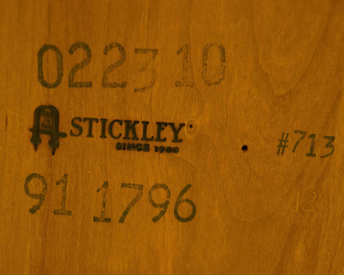 Stickley 'Harvey Ellis 'Cherry  Table & (6) Side Chair Set