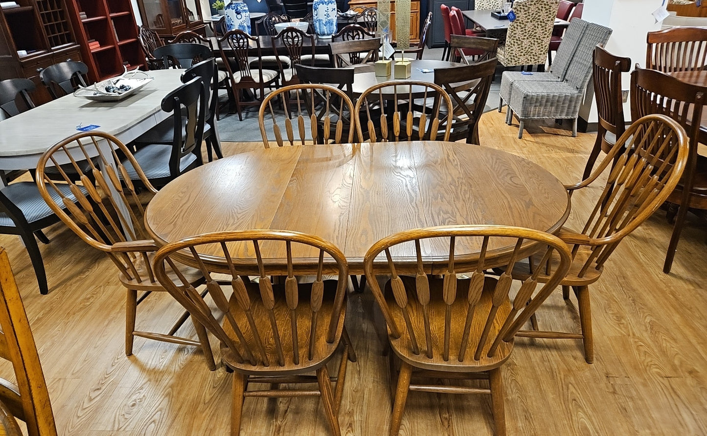 Richardson Brothers Oak Table & 6 Chair Set