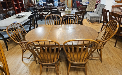 Richardson Brothers Oak Table & 6 Chair Set