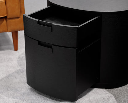 Pair of Maxalto 'Amphora' Two-Drawer Nightstands