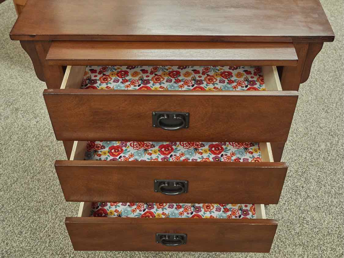 Pair of Coaster Mission Style 3-Drawer Bedside Chests in Dark Finish