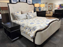 Bernhart King Bed with Espresso Trim