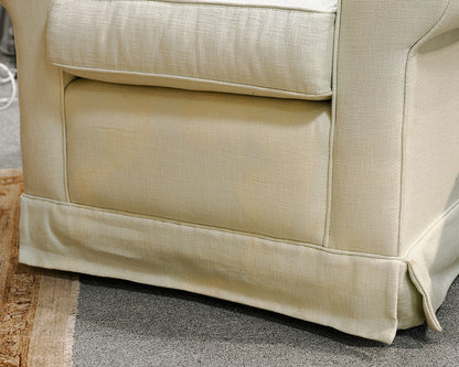 Robins Egg Blue Rocker and Ottoman