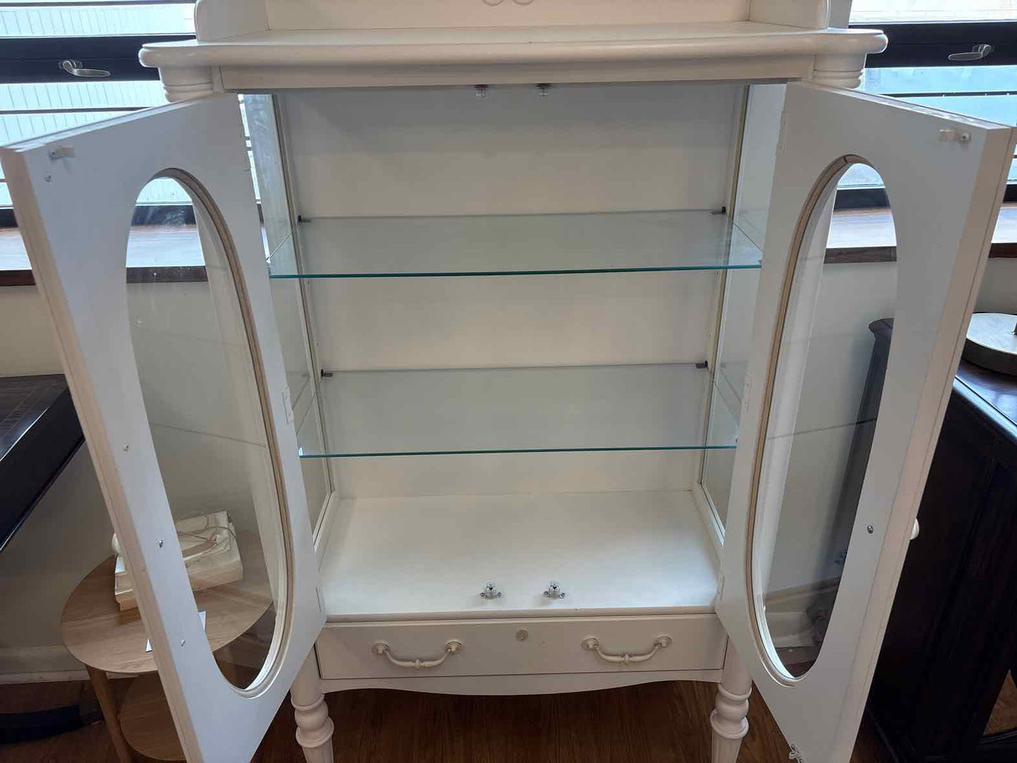 Young American 'Isabella' White Display Cabinet