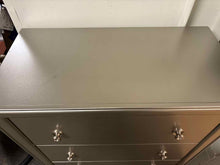 4-Drawer Silver Chest