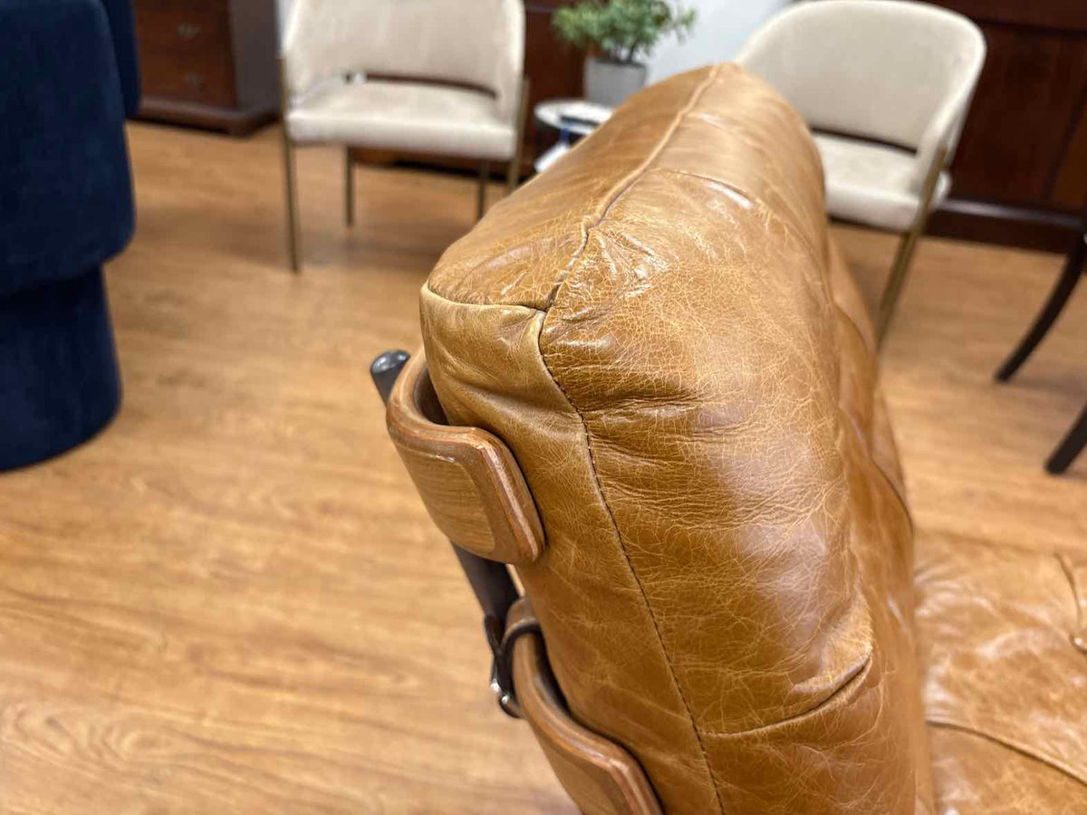 Pair of MCM Leather Chairs