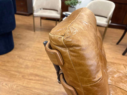Pair of MCM Leather Chairs