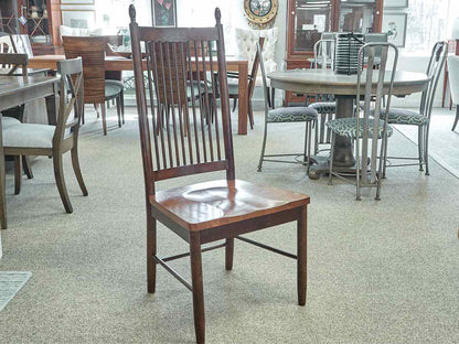 Klausner Set of 6 Two Tone Spindle Back Dining Chairs