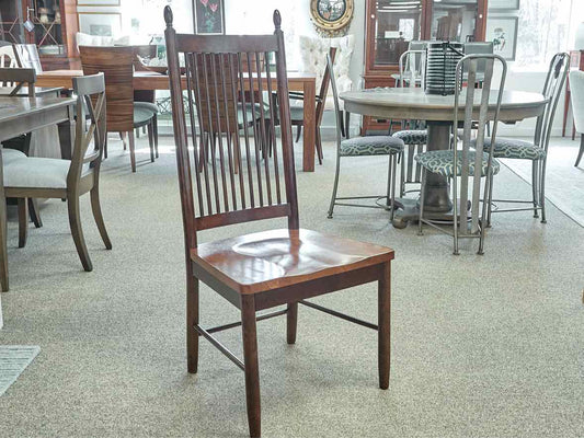 Klausner Set of 6 Two Tone Spindle Back Dining Chairs