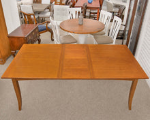 Stanley Cambridge Collection Cherry Dining Table  W/ Two Leaves