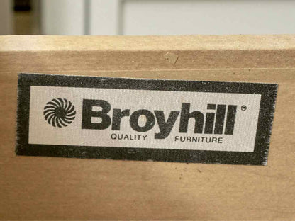 Broyhill  White Finish 3 Drawer Bedside Chest