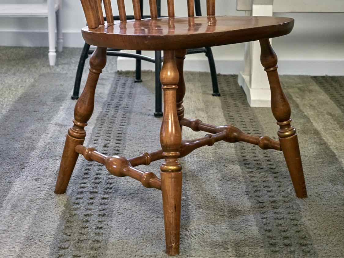 Hitchcock Maple Oval Table & 6 Chair Set
