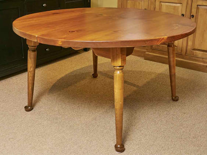 Pine Round Dining Table