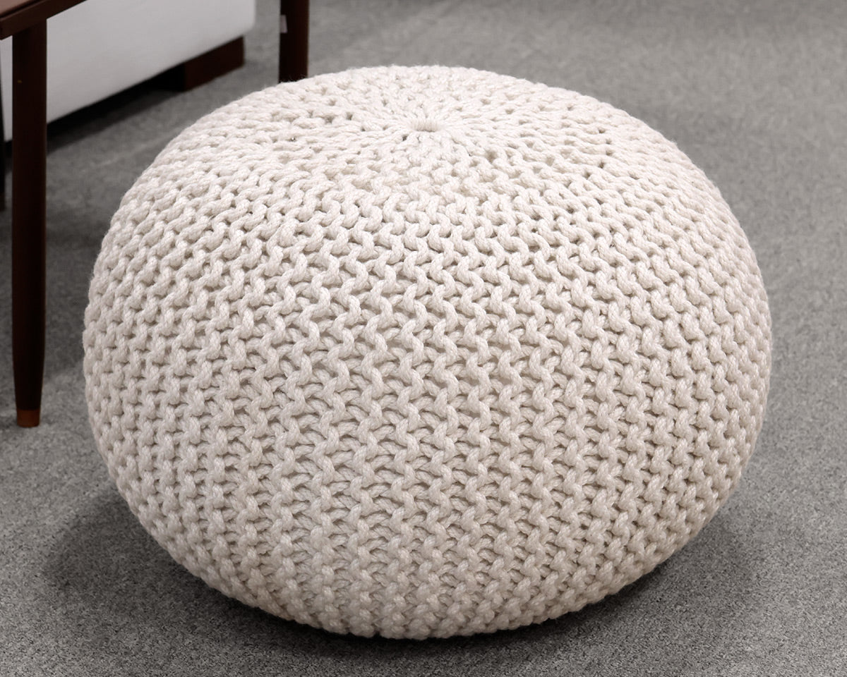 Crochet Ottoman Pouf