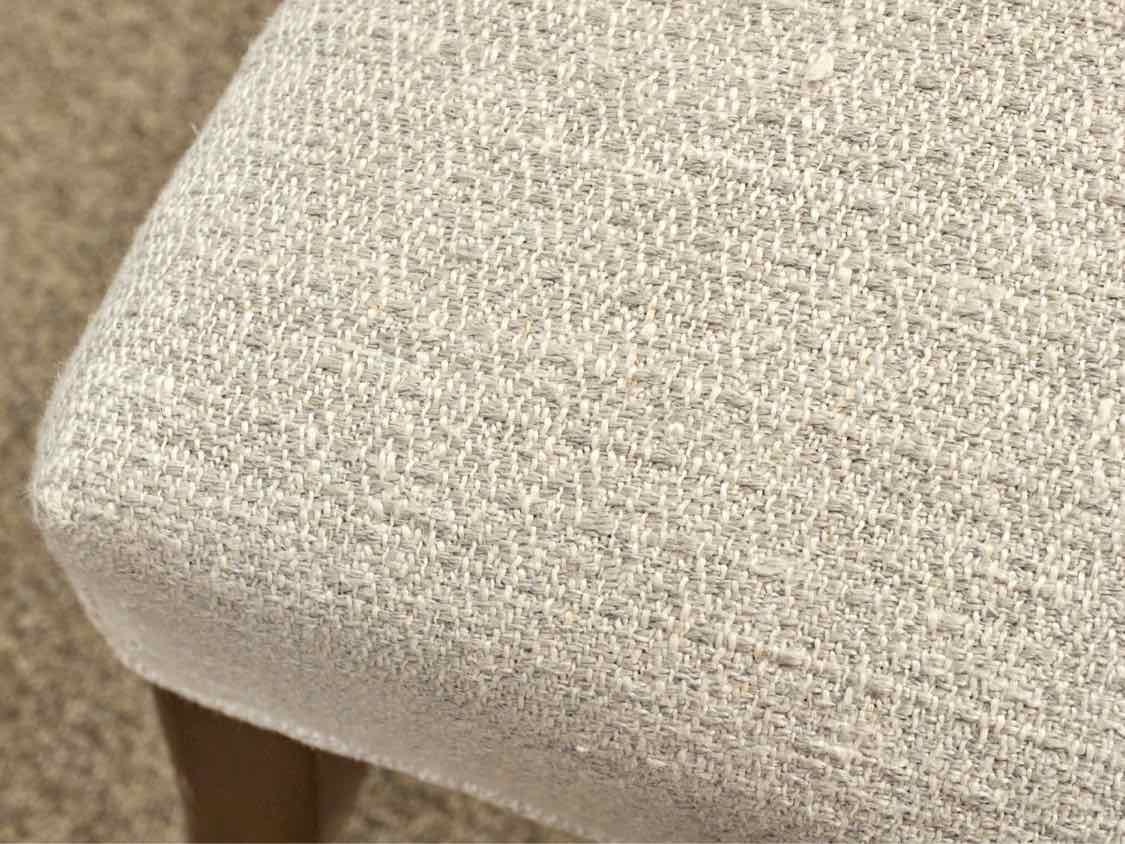 Pair of Host & Hostess Chairs in Gray Tweed