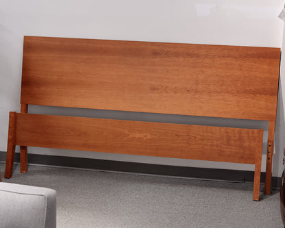 Circle Furniture Cherry Platform King Bed