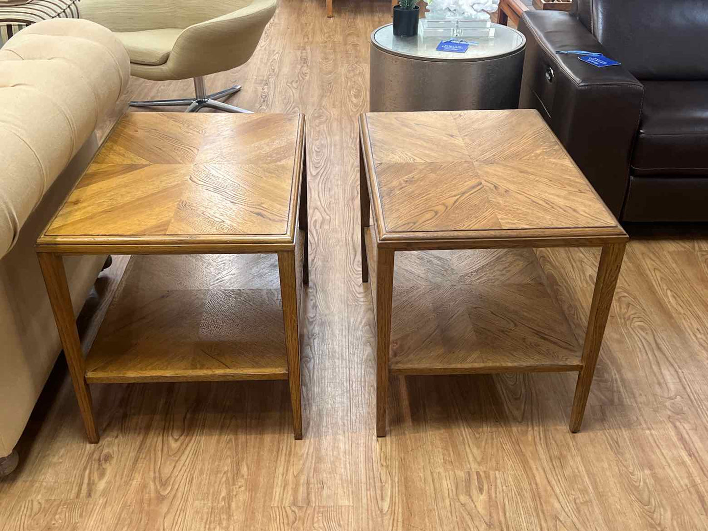 Pair of Theodore Alexander Side Tables