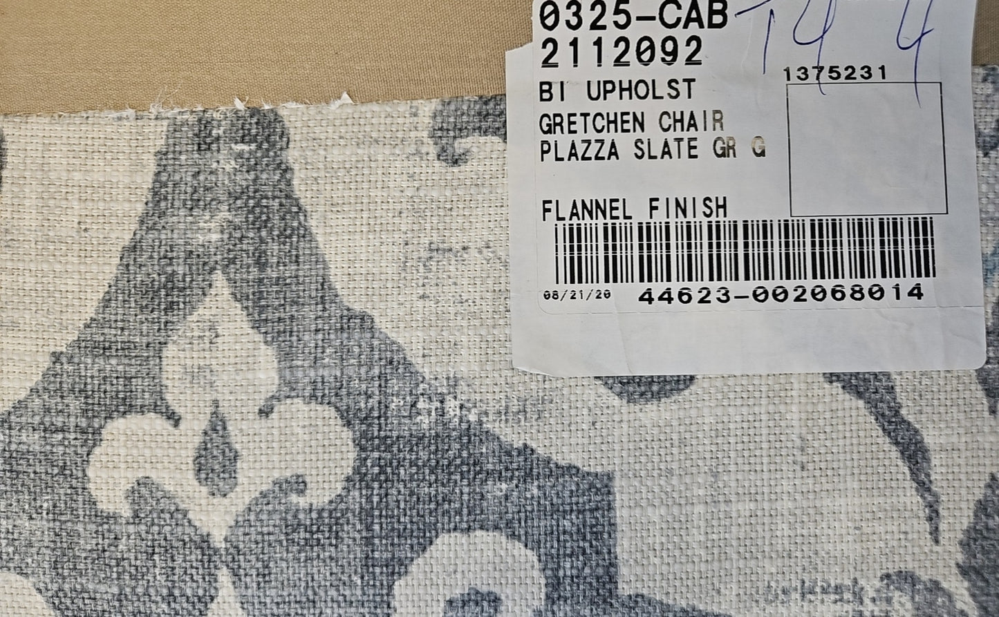 Boston Interiors 'Gretchen' Arm Chair and Ottoman