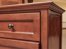 Whittier Woods 'McKenzie' Glazed Antique Cherry Finish 3 Drawer  Nightstand