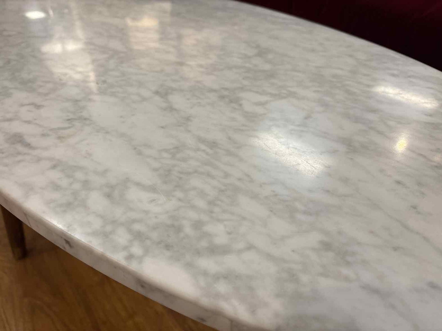 West Elm Oval Cocktail Table