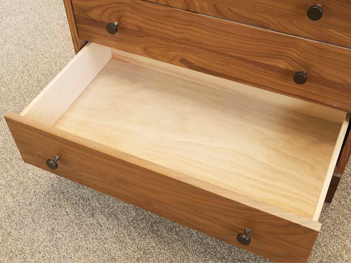 Gat Creek 'Gerard' 3 Drawer Walnut Nightstand