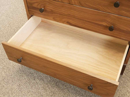 Gat Creek 'Gerard' 3 Drawer Walnut Nightstand