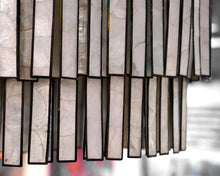 Pottery Barn Astrid Capiz Chandelier