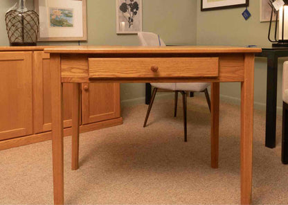 Honey Oak 1 Drawer Desk